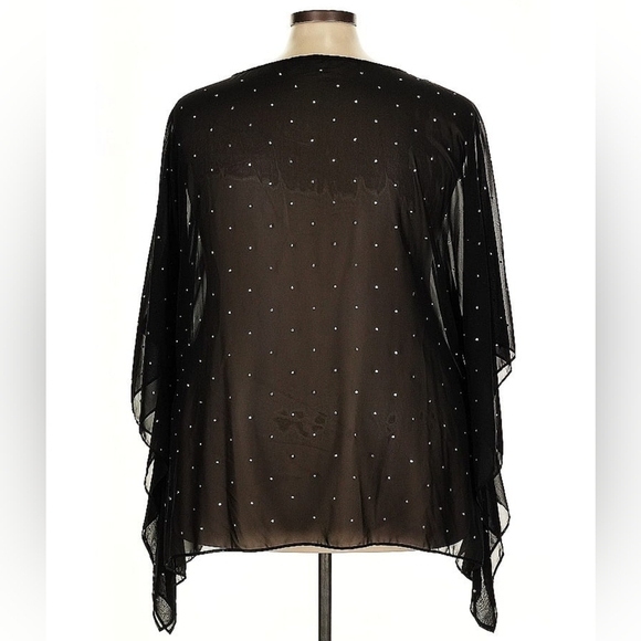 Michael Kors Sheer Studded Blouse – 3X – EUC - Picture 2 of 8